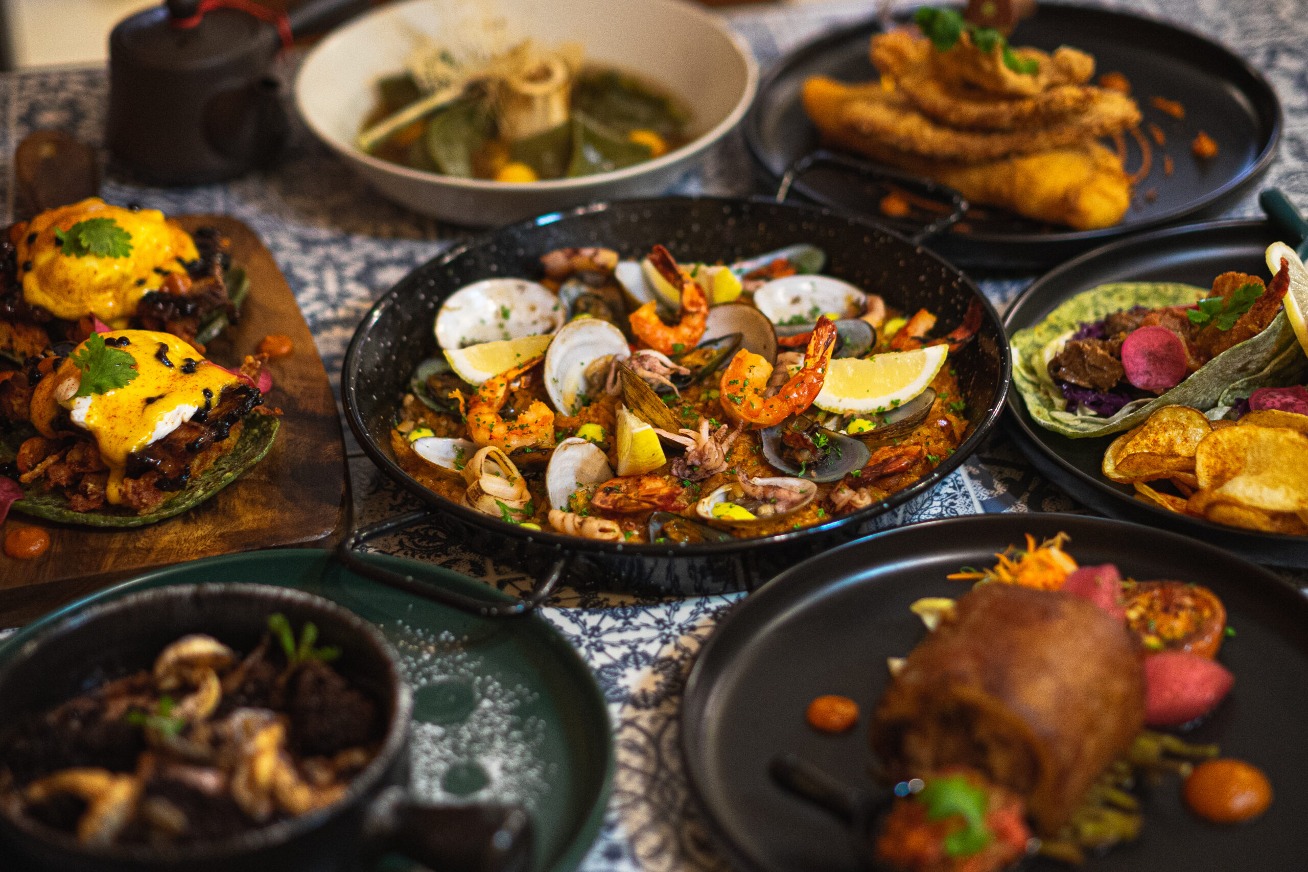 Salsa Fusion Restaurant dishes