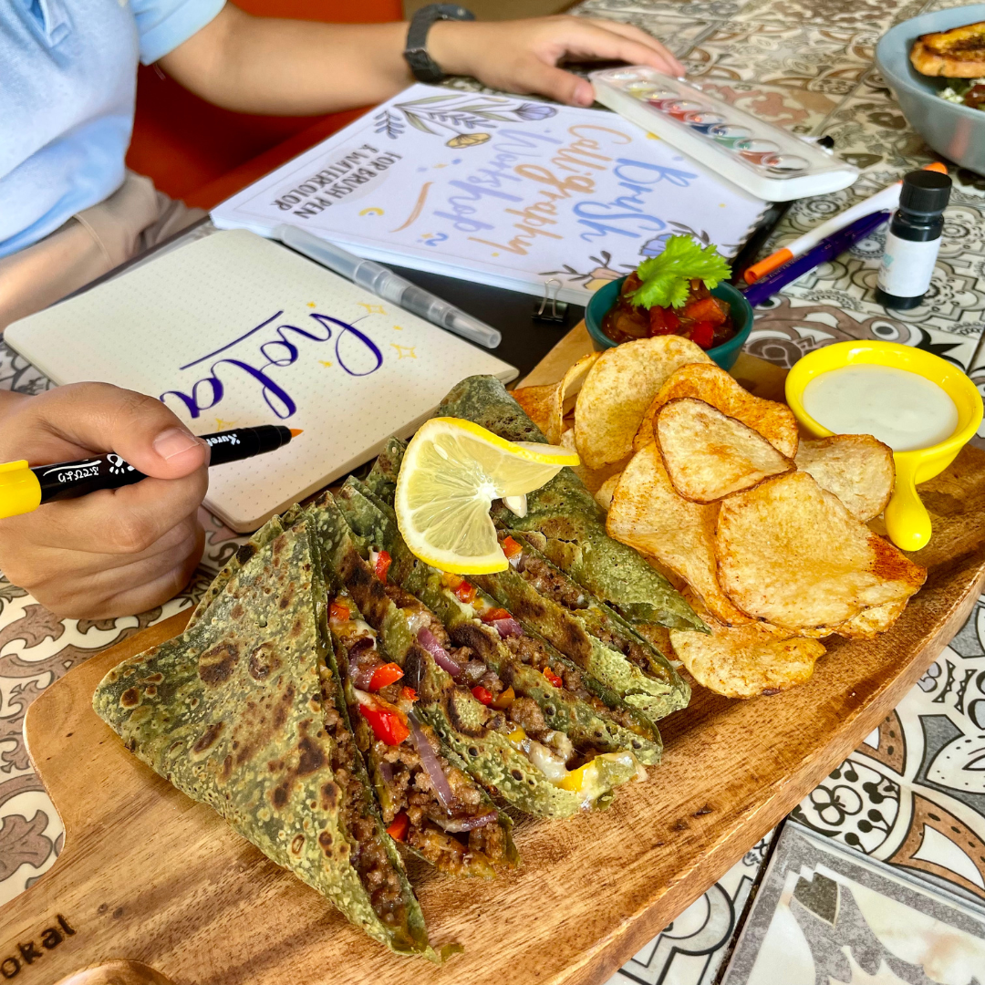 Tortilla Verde Quesadilla